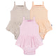 3-Pack Baby Girls Winsome Orchid Sleeveless Skirted Onesies® Bodysuits-Gerber Childrenswear Wholesale