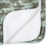 Baby Boys Camo Plush Blanket-Gerber Childrenswear Wholesale