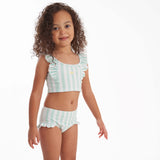 2-Piece Toddler Girls Stripe Swimsuit-Gerber Childrenswear Wholesale