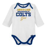 3-Piece Baby Girls Colts Bodysuit, Footed Pant, & Cap Set-Gerber Childrenswear Wholesale