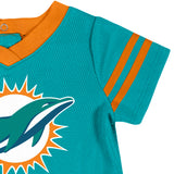 2-Piece Baby Girls Dolphins Dress & Diaper Cover Set-Gerber Childrenswear Wholesale