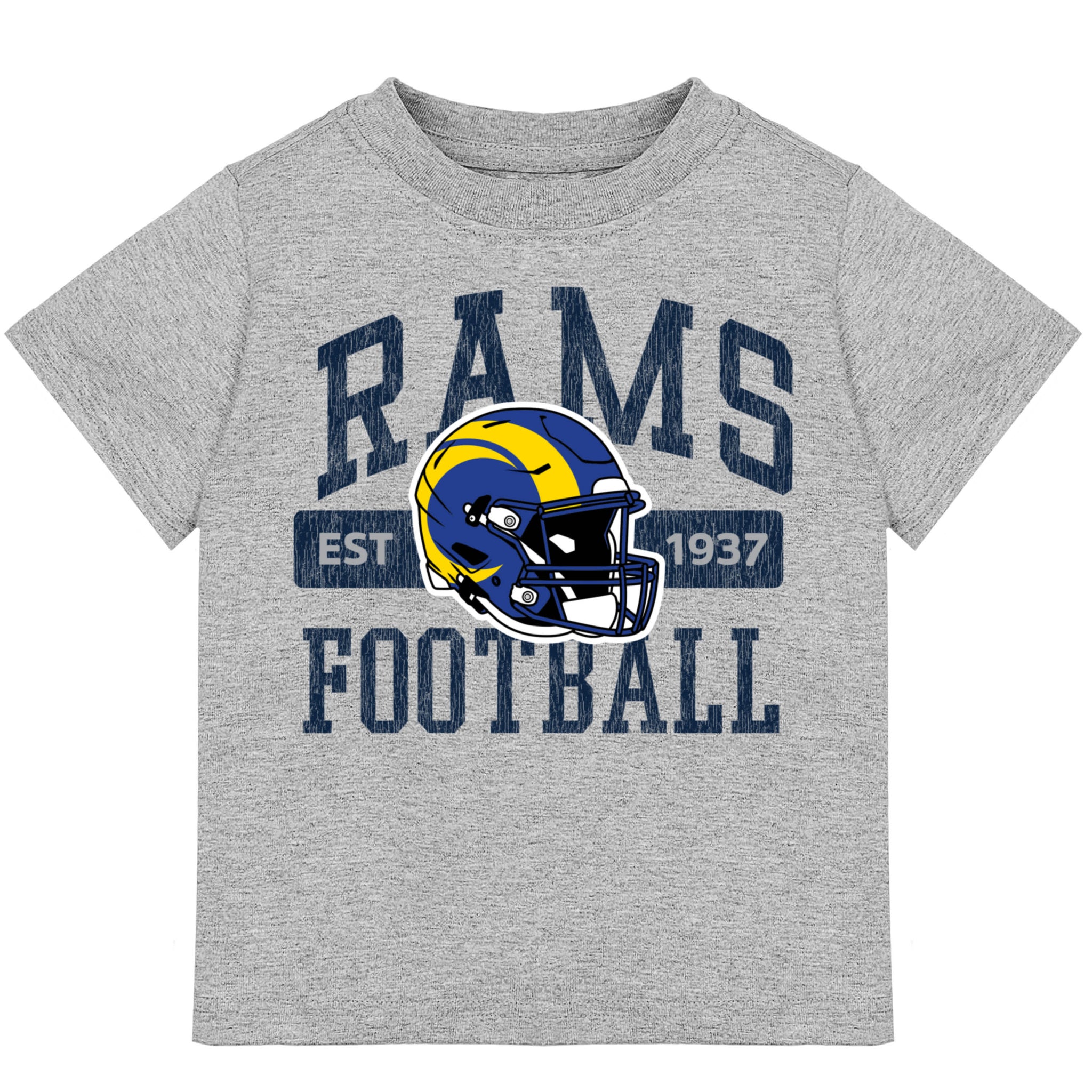 Infant & Toddler Boys Rams Short Sleeve Tee Shirt-Gerber Childrenswear Wholesale