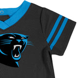 2-Piece Baby Girls Panthers Dress & Diaper Cover Set-Gerber Childrenswear Wholesale