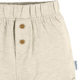 3-Pack Baby Neutral Navy/Oatmeal/Stripe Knit Short-Gerber Childrenswear Wholesale
