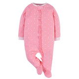 14-Piece Baby Girls Pink Playwear Gift Set-Gerber Childrenswear Wholesale