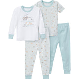 4-Piece Infant & Toddler Neutral Farm Pajamas Set-Gerber Childrenswear Wholesale