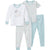 4-Piece Infant & Toddler Neutral Farm Pajamas Set-Gerber Childrenswear Wholesale