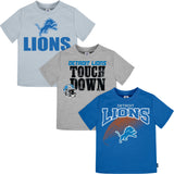 3-Pack Baby & Toddler Boys Lions Short Sleeve Tees-Gerber Childrenswear Wholesale