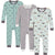 3-Pack Baby & Toddler Neutral Dog Snug-Fitting Footless Pajamas-Gerber Childrenswear Wholesale