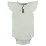 2-Pack Baby Girls Green Lily Bodysuit and Shorts Set-Gerber Childrenswear Wholesale