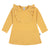 Infant and Toddler Girls Yellow Dots Dress With Ruffle-Gerber Childrenswear Wholesale