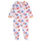 4-Pack Baby Girls Carnival Treats Sleep 'N Plays-Gerber Childrenswear Wholesale