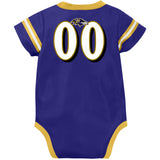 Baby Boys Ravens Short Sleeve Jersey Bodysuit-Gerber Childrenswear Wholesale