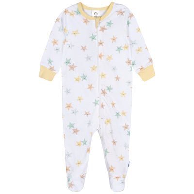 Baby Neutral Starry Smiles Sleep 'N Play-Gerber Childrenswear Wholesale