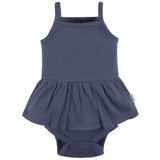 3-Pack Baby Girls Lantana Sleeveless Skirted Onesies® Bodysuits-Gerber Childrenswear Wholesale