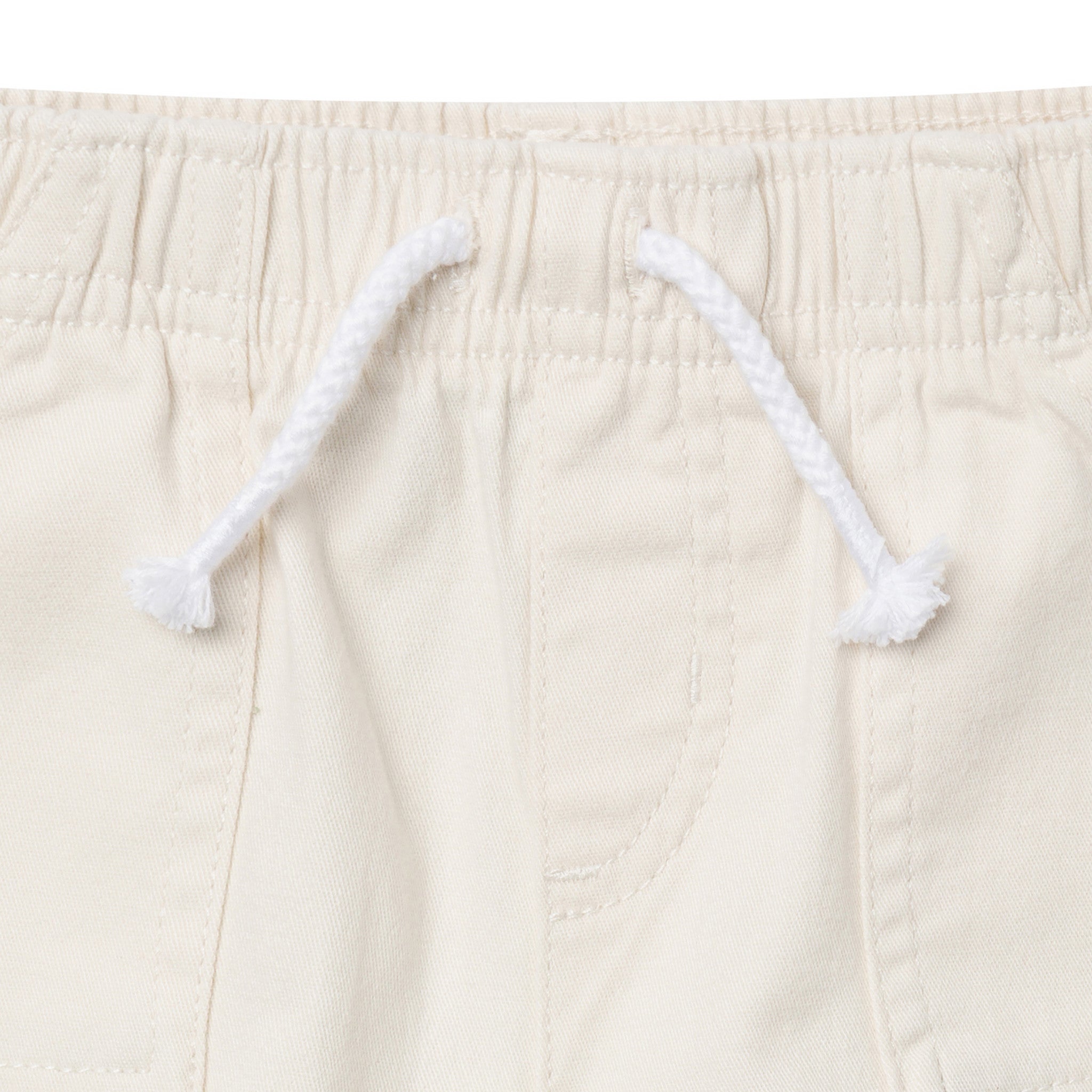 Baby & Toddler Girls Light Tan Stretch Twill Shorts-Gerber Childrenswear Wholesale