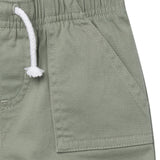 Baby & Toddler Girls Olive Twill Shorts-Gerber Childrenswear Wholesale