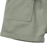 Baby & Toddler Girls Olive Twill Shorts-Gerber Childrenswear Wholesale