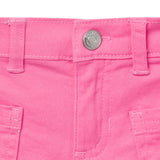 Baby & Toddler Girls Pink Twill Shorts-Gerber Childrenswear Wholesale