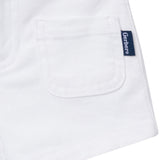 Baby & Toddler Girls White Twill Shorts-Gerber Childrenswear Wholesale