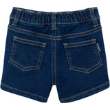 Baby & Toddler Neutral Dark Wash Denim Shorts-Gerber Childrenswear Wholesale