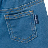 Baby & Toddler Neutral Light Wash Cuffed Denim Shorts-Gerber Childrenswear Wholesale