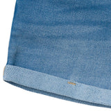 Baby & Toddler Neutral Light Wash Cuffed Denim Shorts-Gerber Childrenswear Wholesale
