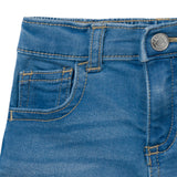 Baby & Toddler Neutral Light Wash Cuffed Denim Shorts-Gerber Childrenswear Wholesale