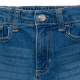 Baby & Toddler Neutral Light Wash Denim Shorts-Gerber Childrenswear Wholesale
