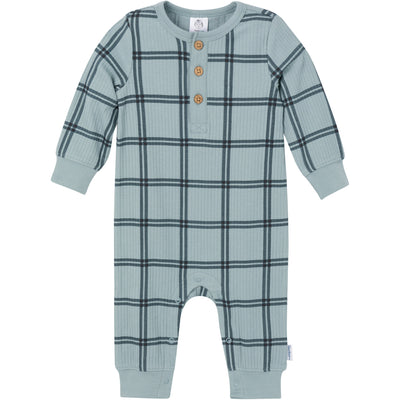 CASE of Baby Boys Plaid Romper-Gerber Childrenswear Wholesale
