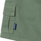 Infant & Toddler Boys Green Twill Shorts-Gerber Childrenswear Wholesale