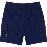Infant & Toddler Boys Navy Twill Shorts-Gerber Childrenswear Wholesale
