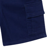 Infant & Toddler Boys Navy Twill Shorts-Gerber Childrenswear Wholesale