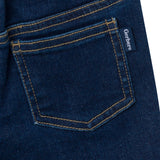 Infant & Toddler Neutral Dark Wash Denim Shorts-Gerber Childrenswear Wholesale