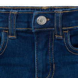 Infant & Toddler Neutral Dark Wash Denim Shorts-Gerber Childrenswear Wholesale