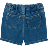 Infant & Toddler Neutral Light Wash Denim Shorts-Gerber Childrenswear Wholesale