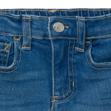 Infant & Toddler Neutral Light Wash Denim Shorts-Gerber Childrenswear Wholesale