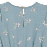 CASE of Toddler Girls Blue Floral Hacci Jumpsuit-Gerber Childrenswear Wholesale