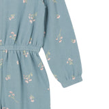CASE of Toddler Girls Blue Floral Hacci Jumpsuit-Gerber Childrenswear Wholesale
