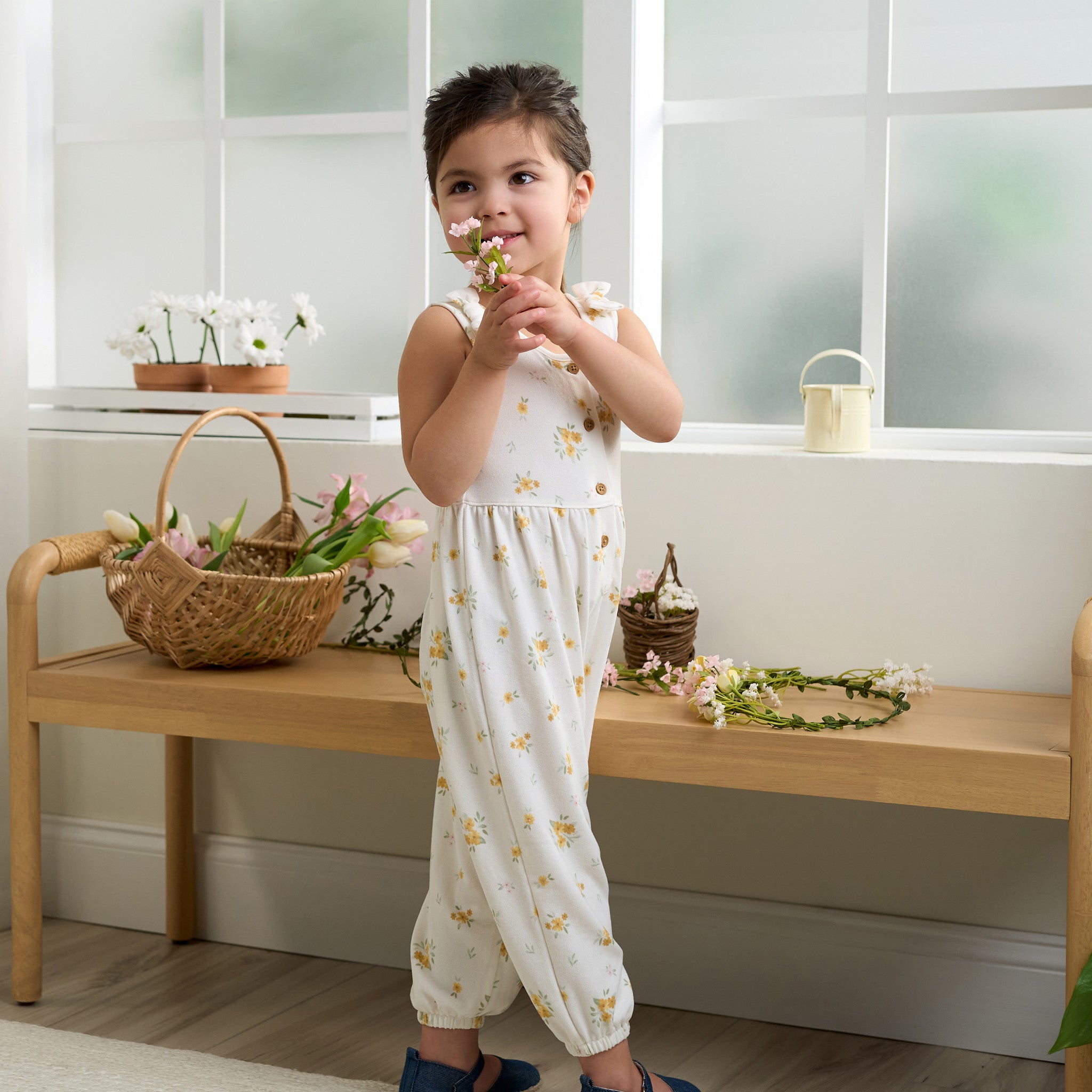 CASE of Toddler Girls Bouquets Romper-Gerber Childrenswear Wholesale