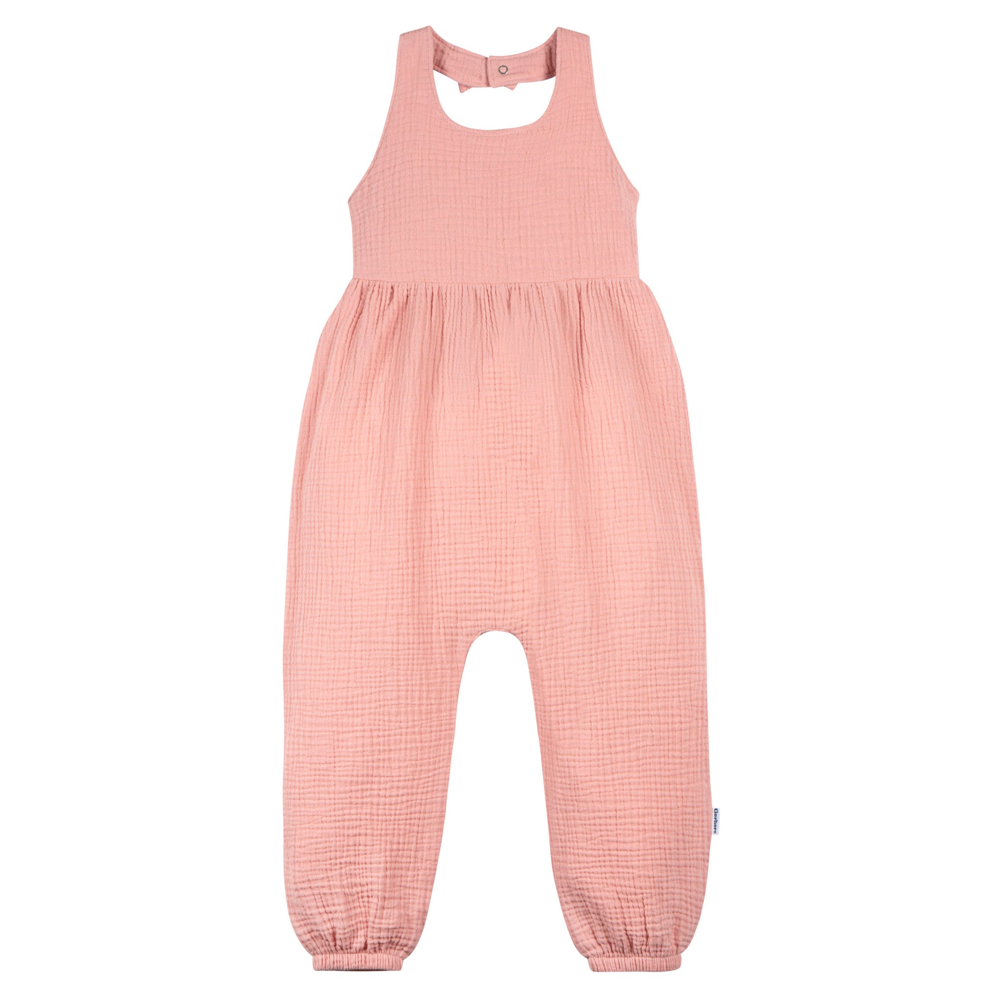 CASE of Toddler Girls Rose Pink Romper-Gerber Childrenswear Wholesale