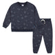 CASE of 2-Piece Toddler Boys Navy Space Sweatshirt & Pant-Gerber Childrenswear Wholesale