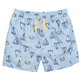 CASE of 2-Pack Toddler Boys Sailboats Swim Trunks-Gerber Childrenswear Wholesale