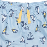 CASE of 2-Pack Toddler Boys Sailboats Swim Trunks-Gerber Childrenswear Wholesale