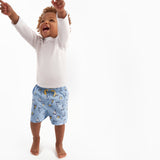 CASE of 2-Pack Toddler Boys Sailboats Swim Trunks-Gerber Childrenswear Wholesale