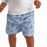 CASE of 2-Pack Toddler Boys Sailboats Swim Trunks-Gerber Childrenswear Wholesale