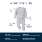 2-Pack Baby Neutral French Breakfast Sleep 'N Plays-Gerber Childrenswear Wholesale