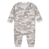 2-Pack Baby Boys Grey/Yellow Raglan Sleeve Romper-Gerber Childrenswear Wholesale