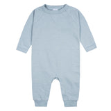 2-Pack Baby Boys Dark Grey/Blue Raglan Sleeve Romper-Gerber Childrenswear Wholesale