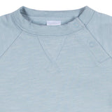 2-Pack Baby Boys Dark Grey/Blue Raglan Sleeve Romper-Gerber Childrenswear Wholesale